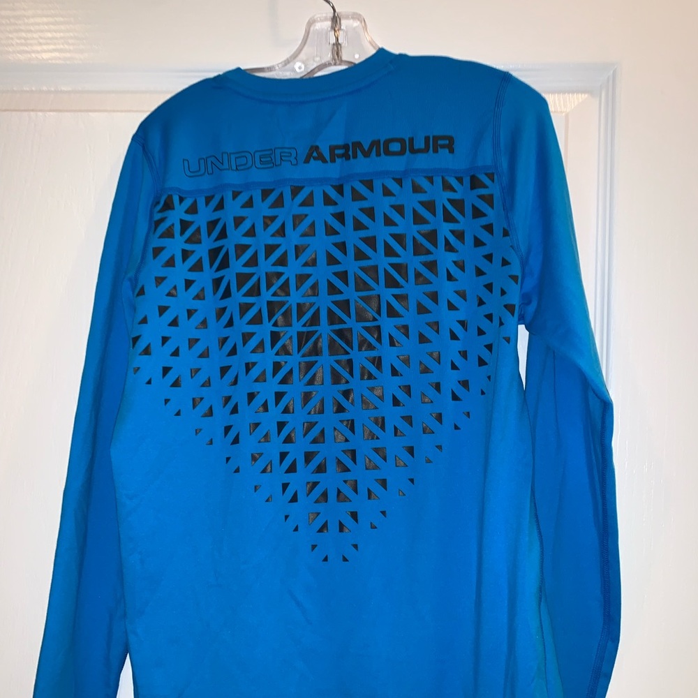 UNDER ARMOUR COLDGEAR BOYS BASEBALL shirt size large 12 14 - Picture 3 of 10